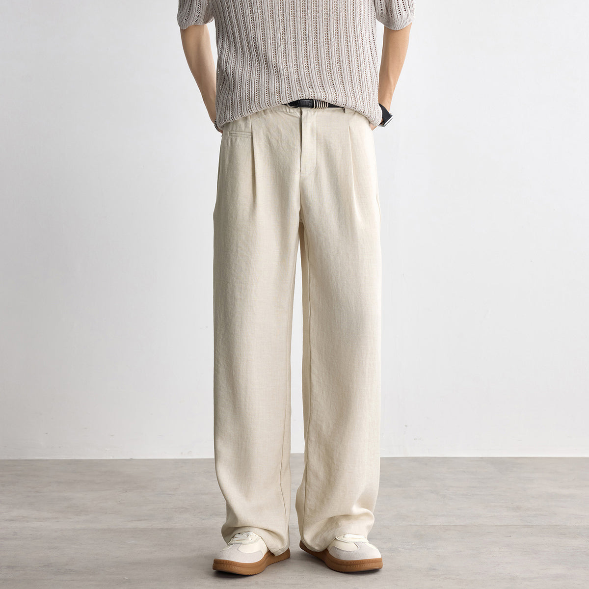 VOSMERE LOOSE SUIT TROUSERS