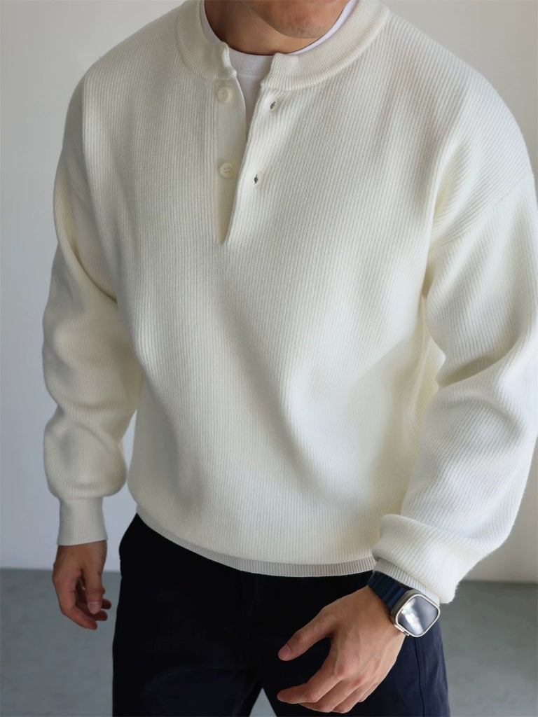 VOSMERE KNIT POLO SWEATER