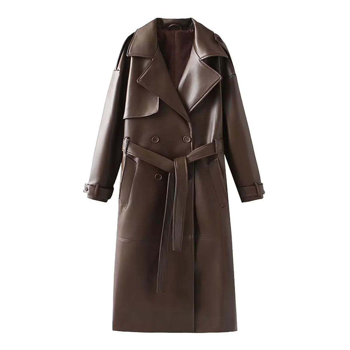 VOSMERE LEATHER COAT