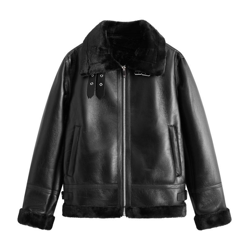 VOSMERE LEATHER JACKET FUR