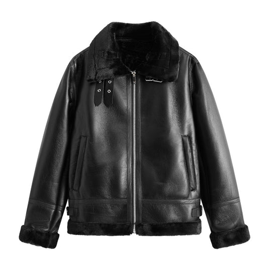 VOSMERE LEATHER JACKET FUR
