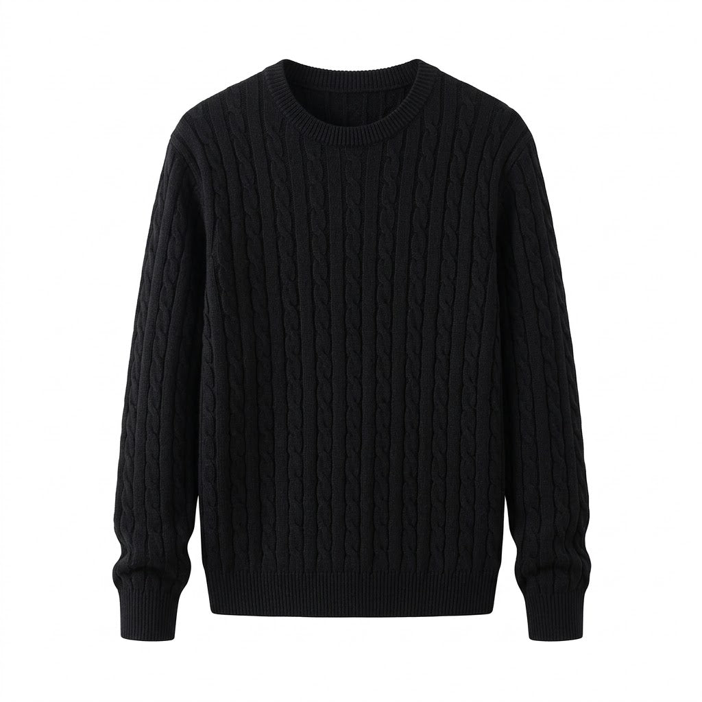 VOSMERE CABLE KNIT SWEATER