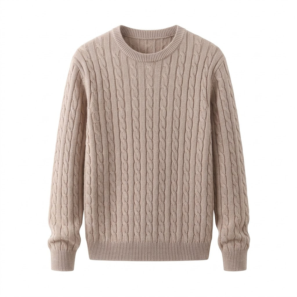 VOSMERE CABLE KNIT SWEATER