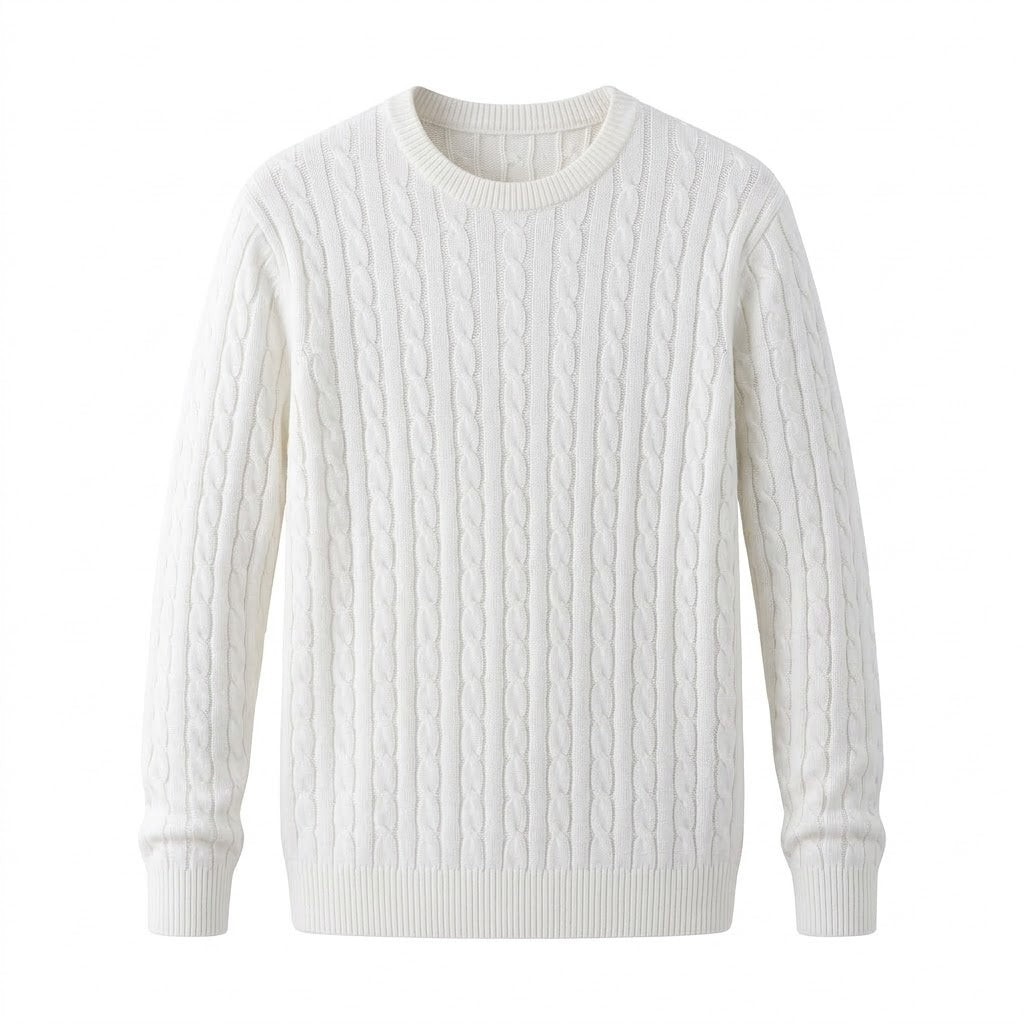 VOSMERE CABLE KNIT SWEATER