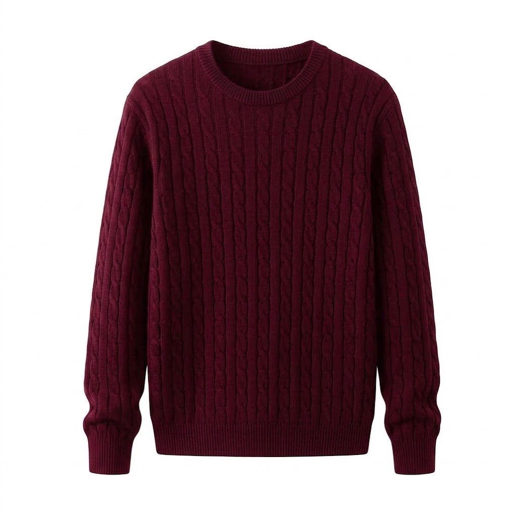 VOSMERE CABLE KNIT SWEATER