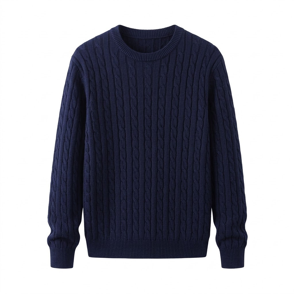 VOSMERE CABLE KNIT SWEATER
